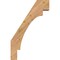 Ekena Millwork 5 1/2"W x 22"D x 34"H Merced Smooth Knee Brace, Western Red Cedar BRC06X22X34MRC00SWR - alternate 4